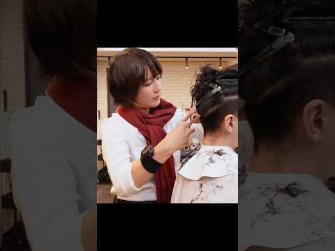 心地よい23秒の床屋リラックスASMR #shorts #barber