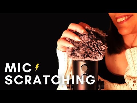 ASMR - RELAXING scalp MASSAGE | slow and fast mic scratching | soft spoken for intense tingles