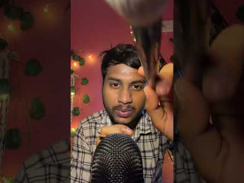 ASMR  Face Cleaning #asmr  #relax #visualtingle #tingles