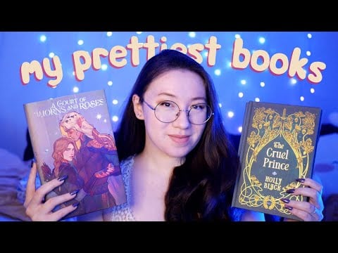 An ASMR Show & Tell of My MOST Beautiful Books 📚 Tapping & Ear to Ear