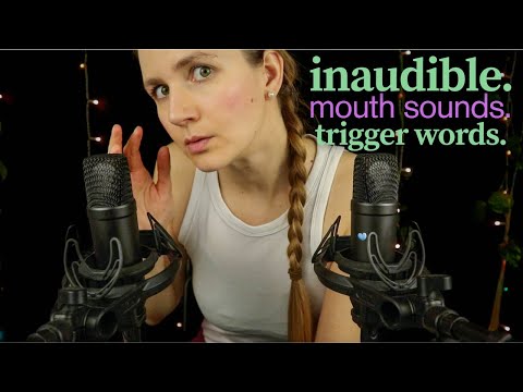ASMR Inaudible Whisper You Can FEEL 🤯 + Trigger Words & Mouth Sounds