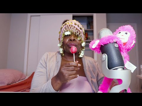 TOOTSIE ROLL POPS ASMR EATING SOUNDS SLEEP TRIGGERS