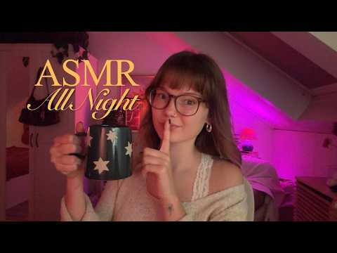 ASMR All Night! 8 Hours Of Gentle Sounds For Sleep ☁️