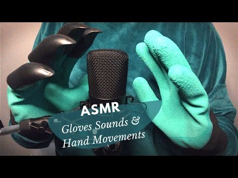 ASMR 10 Minutes Triggers 💤 Gloves Sounds and Hand Movements 😴🌙No Talking