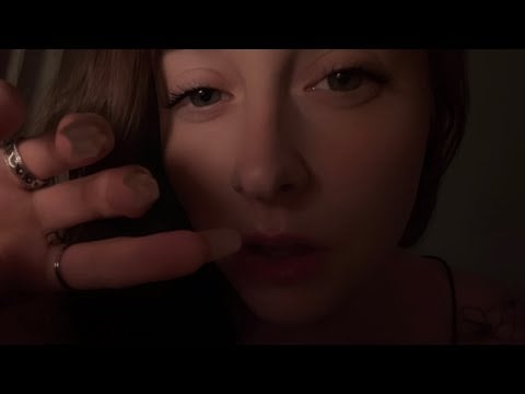 ASMR extremely close face scratching until you drift off 