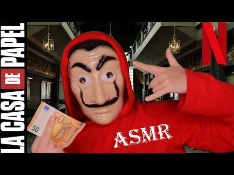 ASMR La Casa de Papel 🏦📜 Roleplay en español 🎭 Bienvenido al atraco II