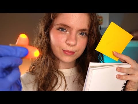 ASMR Conducting Various "Tests" On You 👩‍⚕️ Telling You What To Do Tasks & Instructions