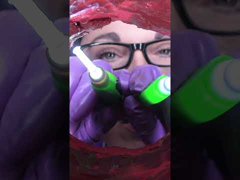 ASMR Ear Exam (Light Triggers) #shorts