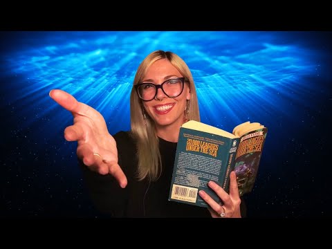 ASMR Soft Spoken Reading Jules Verne 20,000 Leagues Under The Sea Chapter 3&4