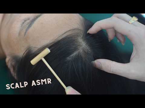 ASMR Real Person Hair Parting And Scalp Scratching With Soothing Hair Sounds For Anxiety Relief
