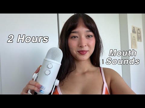 ASMR 2 Hours of Mouth Sounds (1000% Sensitivity) 