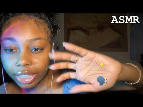 ASMR| Fast & Aggressive Hand Movements, Mouth Sounds, Words Of Encouragement🗣️✨+ Spit Painting etc.