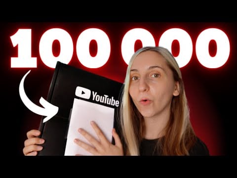 ASMR FR | UNBOXING du Trophée Youtube (Chuchotement, Tapping)