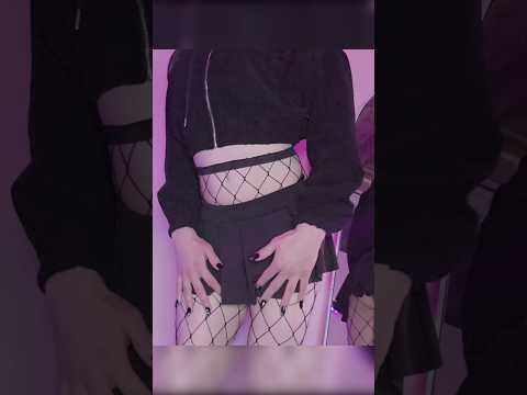 ASMR pretty girl would rather hear the sound of her fishnets than your voice 🗣✨️ #asmr #leggings