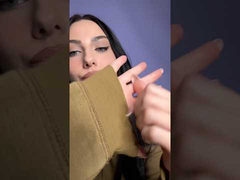 Body Triggers Asmr #asmrbodytriggers #shorts #shortvideo #asmr #asmrcloseup #asmrfabricscratching
