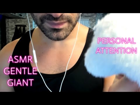 Gentle Giant Gives You Soft Personal Attention 💫 (Deep Voice, Comforting Whispers)