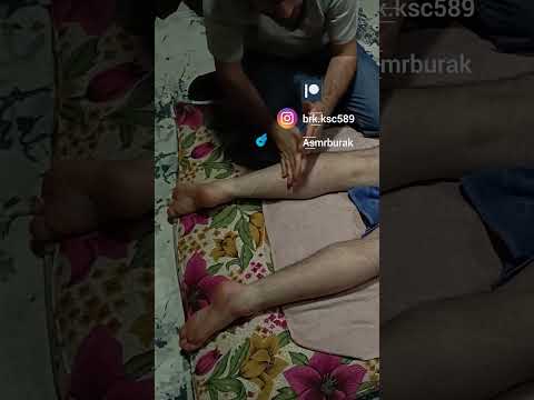 HAMSTRING MUSCLE RELAXATION TREATMENT #satisfying #relaxing #asmr #shorts #massage