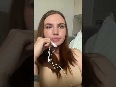 ASMR АСМР 🥰 близкие звуки рта на микро от айфона ✨ mouth sounds ✨