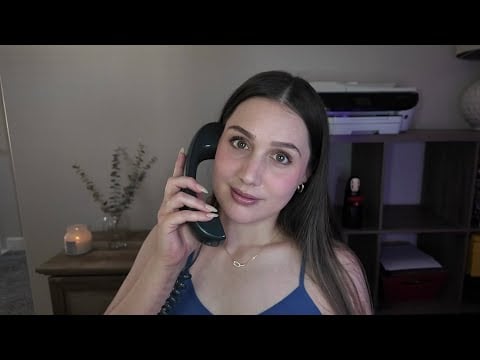 asmr hotel check in roleplay ✨