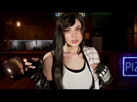 ASMR Tifa Takes Care Of You | Final Fantasy 7 Roleplay | Personal Attention, ASMR For Sleep Hairplay