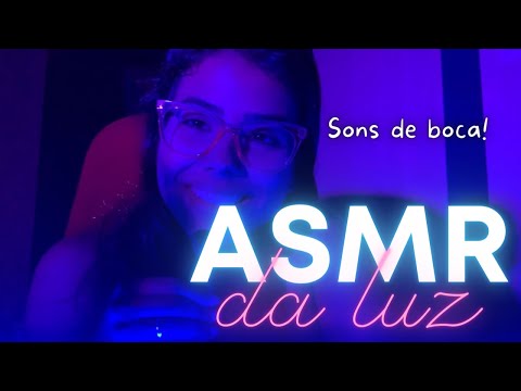 ASMR Sons de Boca e Palavras POSITIVAS para se sentir em paz e amado!!