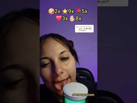 ASMR | Emoji challenge! 💜 Parte 168 #shorts