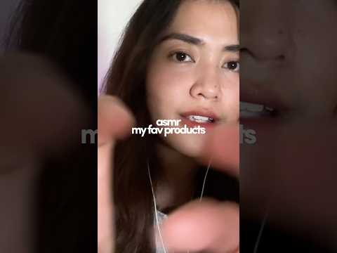 asmr - my favourite products | soft spoken & whispering, tapping on products