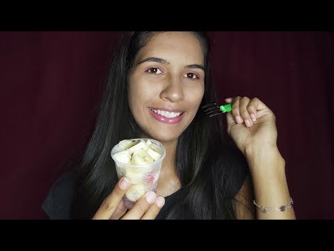 ASMR COMENDO FRUTAS CONGELADAS