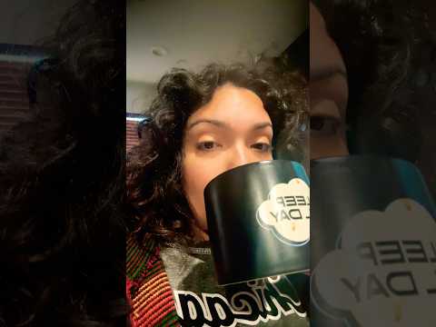 HOT COFFE ASMR | first sip on a crisp morning drinking sounds