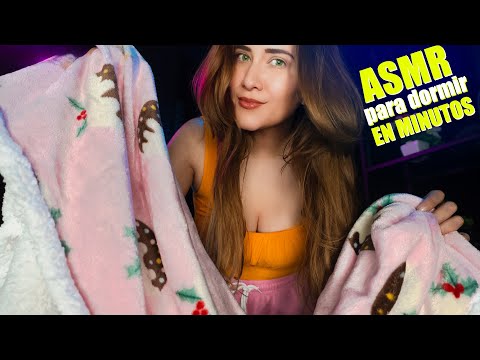 Asmr TE PONGO A DORMIR en tu CAMA en MINUTOS | ASMR Español | Asmr with Sasha