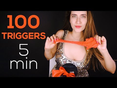 100 TRIGGERS EN 5 MINUTOS para dormir rapido. Adiós insomnio | Asmr español | Asmr with Sasha