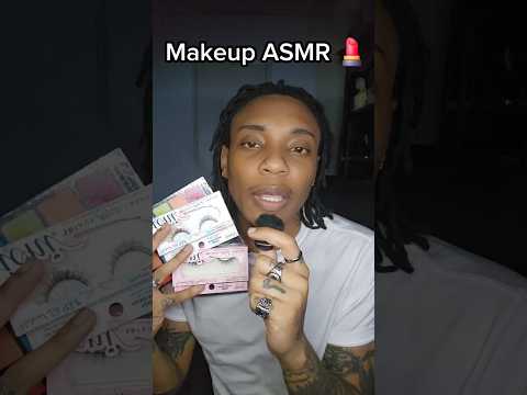 Black guy does Your Makeup in 2 minutes ASMR #asmr #grwm #asmrvideo #asmrsounds #makeup #fyp