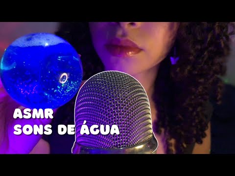 ASMR| sons de agua extremamente relaxantes 💦😴 (ice globes, conta gotas...)