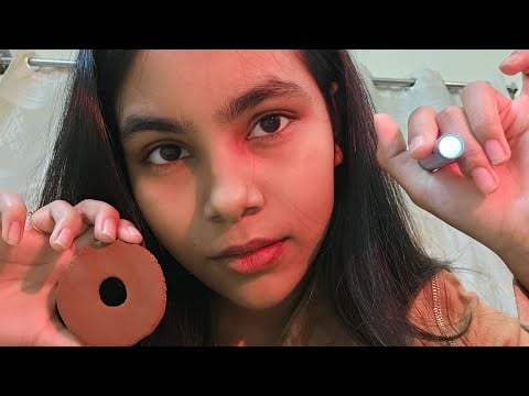 ASMR cranial nerve exam but everything is wrong with you