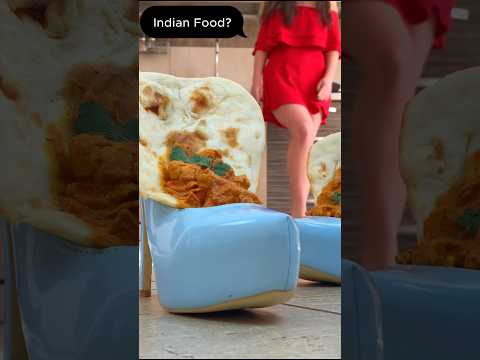 In-Heels Crush: Pea vs. Naan Bread! Barefoot Food Crushing! Oddly Satisfying ASMR