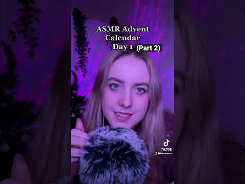 ASMR | Advent Calendar Day 1 Part 2 #shorts