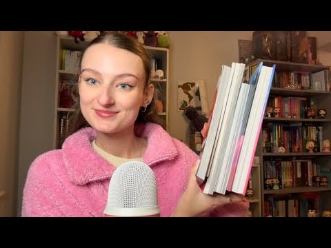 ASMR Graphic Novel Recommendations (books sounds and close whispers) 