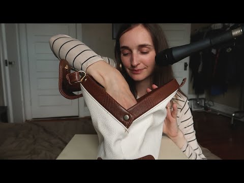 My Favorite 'New' Second Hand Purse ~ Up Close Whispered ASMR