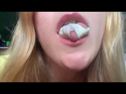 ASMR GUM CHEWING AND TRIGGER WORDS