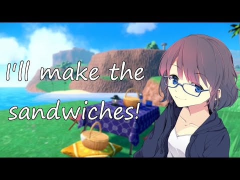 A Picnic With Your Pokemon Trainer Girlfriend (ASMR Roleplay) [F4A]