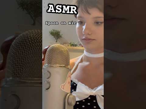 ASMR || Spoon on mic