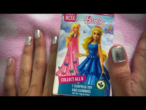 ASMR Unboxing Whisper Barbie Surprise Boxes. - Miniature Barbie Toys! Nostalgia