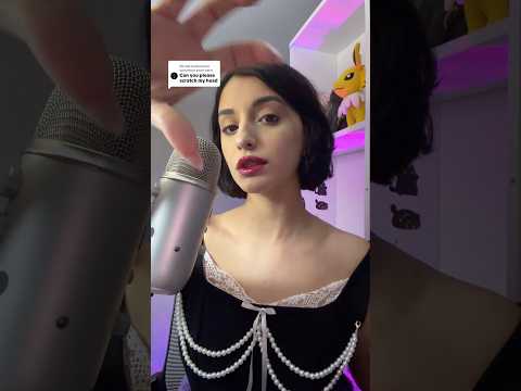 Kafa masajı 💆🏻‍♀️ #türkçeasmr #relax #tingles #asmr