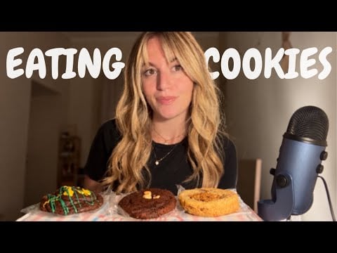 EATING COOKIES ✨ muckbang (asmr ita) 