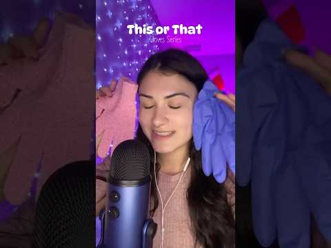 which gives ya more tingles? ✨ #asmr