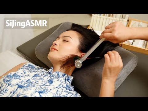 👂🏼Traditional ear spa 🪶10+tools for deep relaxation💤