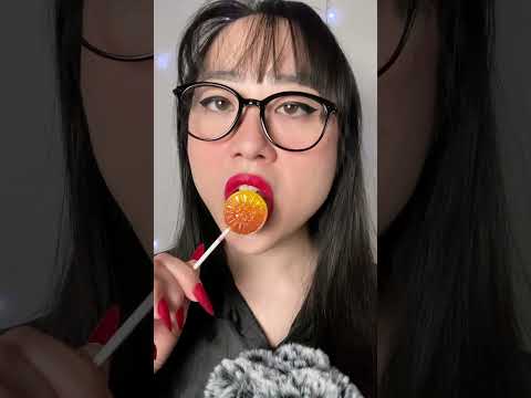 ASMR Mexican Pineapple Lollipop Licking #asmr #asmrshorts #asmreating #asmrcandy