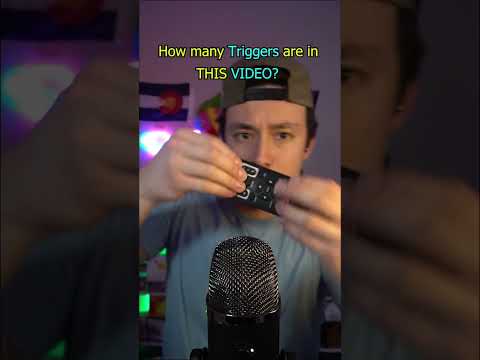 How many ASMR Triggers are there⁉️