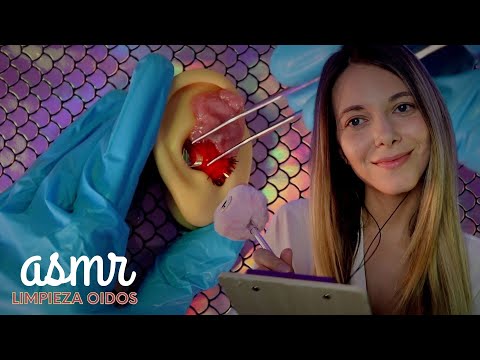 ASMR Limpieza de oidos EXTREMA | Love ASMR