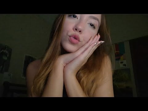 ASMR caseirinho - te colocando para dormir 😴 sons de boca, conversando com você bem caminho 